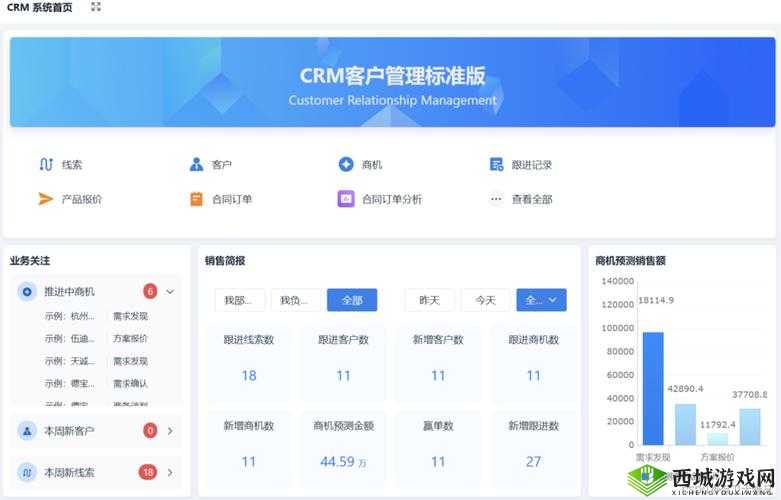成免费的 CRM 推荐：企业管理神器