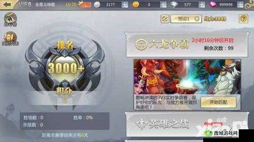 齐天战神:六龙争霸,谁与争锋