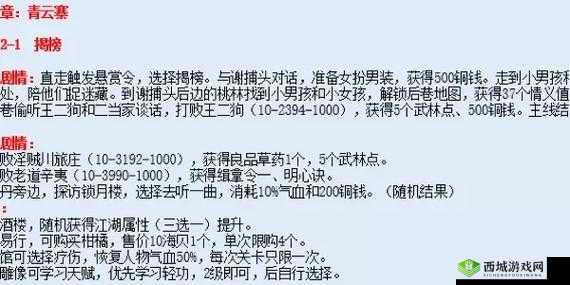 江湖悠悠侠道第二关完美攻略，资源管理、技巧与最大化价值