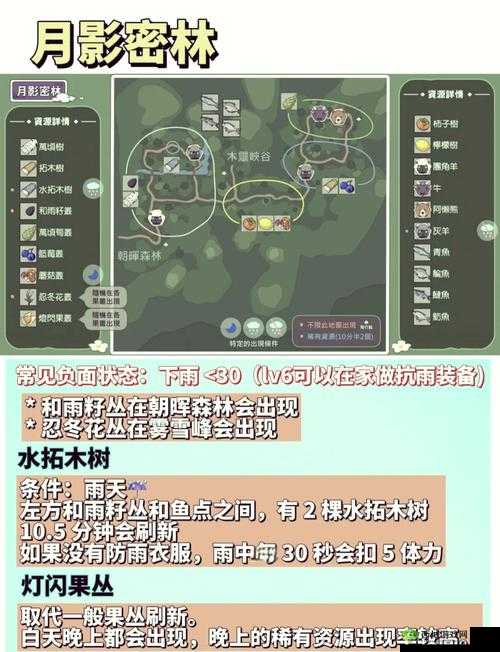 小森生活,解锁灯闪果的秘密地图