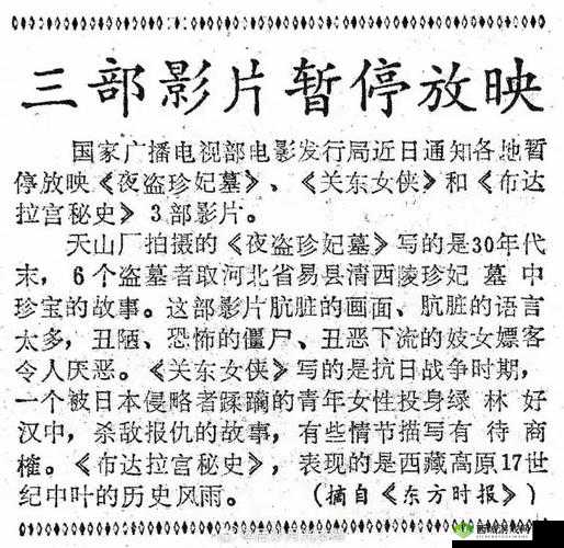 为什么国内禁止播放这部电影?